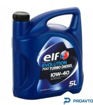 Масло моторное Elf Evolution 700 Turbo Diesel 10W-40, 5л, 214121