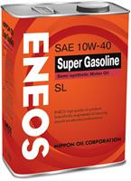 Eneos Масло моторное полусинтетическое SUPER GASOLINE SL 10W-40, 4л