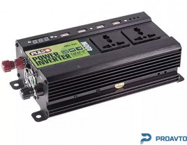 Преобраз. напряжения PULSO/IMU 424/24V-220V/400W/4USB-5VDC2.0A/LED/мод.волна/клеммы