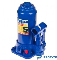 Домкрат Vitol гидравл. телескоп  5т карт. коробка. Высота подъема 185-355 мм. Iron Hand (IH-185355D)