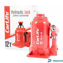 Гидравлический бутылочный домкрат CarLife BJ412S