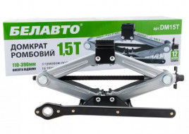 Домкрат ромбовий БЕЛАВТО DM15T