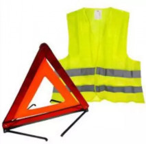 Набор ЗА 617 (знак авар. ЗА007+жилет безоп. ЖБ003) (ЗА 617)