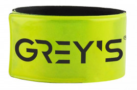 Светоотражающий браслет 340х30мм GREY'S зеленый фликер GR10300