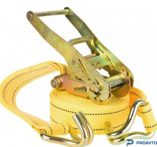 Стяжка груза Vitol 5Т. ST-212D- 6 YL  50мм х 6м (мех.+трос)