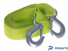 Трос буксир Vitol ST206/TP-206-3-1 К (FL) 3т лента 40мм х 4м люмин./крюк/кулек