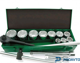 Набор инструмента 1" 14ед. (6-гр.) TOPTUL GCAD1402