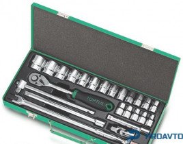 Набор инструмента 1/2" 24ед.(12pt) TOPTUL GCAD2404