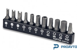 Набор бит 1/4" 11ед. TOPTUL GAAV1104