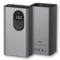 Автономный насос Baseus Energy Source Inflator Pump Tarnish 2400mAh. CRCQB02-0A