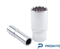 Головка торцевая длинная 1/2" 17мм 12-гр BAEF1617 TOPTUL