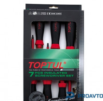 Набор отверток (1000V) 7ед. TOPTUL GAAE0704
