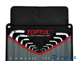 Набор Г-обр.шестигр. 2-19мм 14ед. в чехле TOPTUL GPAQ1401