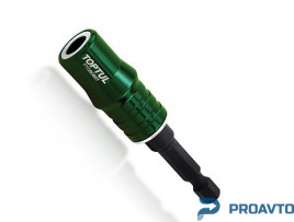 Держатель бит магнитный 1/4" под шуруповерт (с фиксатором) TOPTUL FTGB0807