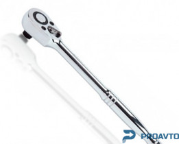 Трещотка 1/4" 72 зубца (металлическая ручка) TOPTUL CHAM0813