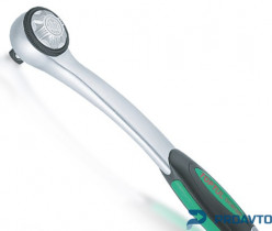 Трещотка 1/2" 72 зубца 250 мм круговой переключатель TOPTUL CHJM1625