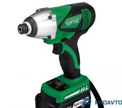 Электрошуруповерт 18V 4.0Ah 400Nm 0-3000об/мин TOPTUL KPBA0840E