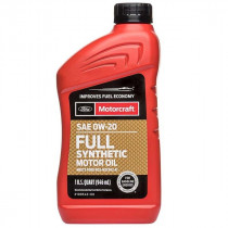 Масло моторное синтетическое Ford Motorcraft Full Synthetic 0W-20 0.946 л. XO0W20Q1FS