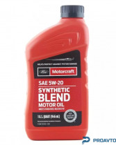 Моторное масло Ford Motorcraft Synthetic Blend 5W-20, 0.946 л., XO5W20Q1SP