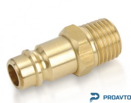 Переходник "папа" 1/4" внешняя резьба  TOPTUL KALC081E