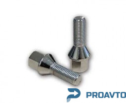 Болт колесный S&R ХРОМ М14*1.5 (60/85), 17, 2333