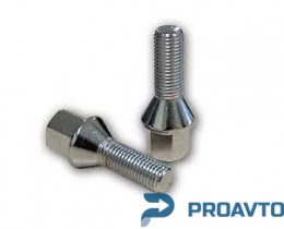 Болт колесный S&R ХРОМ М14*1.5 (45/71), 17, 2574