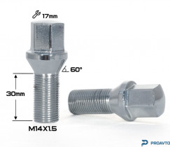 Болт колесный HARRY CHROME М14*1.5 (H30), 17, 4017