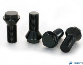Болт колесный S&R Болт BLACK АДАПТ. М14*1.5 (26/52), 17, 2689