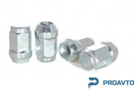 Гайка колесная S&R ЦИНК  М12*1.5 (L35), 19, 2759