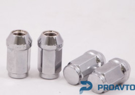 Гайка колесная S&R Хром М12*1.5 (L35), 21, 2753