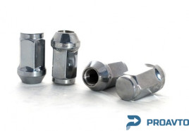 Гайка колесная S&R Хром М12*1.5 (L40), 19, 2334