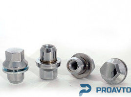 Гайка колесная S&R ХРОМ ORIGINAL М14*1.5 (L46), 22 LAND ROVER, 2577