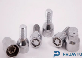 Болт секретный S&R М12*1.5x27 (4+2) PLASTIC PACK (LB 0081), 1338