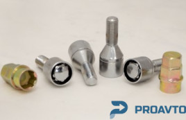 Болт секретный S&R М12*1.5x27 (4+2) PLASTIC PACK (LB 008), 2404