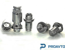 Гайка секретная S&R ORIGINAL TOYOTA М12*1.5x47/21 (4+2 KEY), 2412