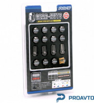 Набор гаек Rays HYPER BLACK, М12*1.5х28, ODO=20 (20+1), 2284
