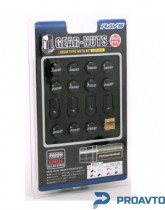 Набор гаек Rays BLACK, М12*1.25х28, ODO=20 (20+1), 2280