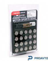 Набор гаек Rays HYPER BLACK, М12*1.25х32, 17, (16+4+2), 2266