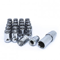 Набор гаек Мax Guard хром, Hyper Black Cap М12*1.25x34, ODO=20, (20+1), 2236
