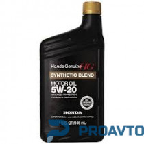 Масло моторное полусинтетическое Honda Synthetic Blend 5W-20, 1л, 087989032