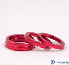 Кольцо центровочное 67.1 / 66.6 Алюминий RED, 2207