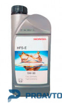 Масло моторное синтетическое Honda HFS-E 5W-30, 1л, 08232P99D1HMR