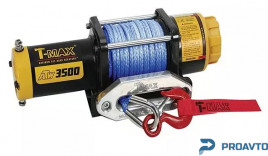 Лебедка T-MAX ATWPRO-2500 12V/1,134 т 4.3mm* 17m 7205100 (2)