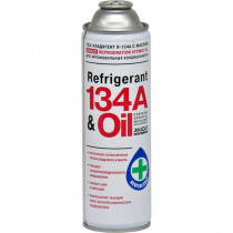 Газ-хладагент для заправки с маслом Xado REFRIGERANT 134a & Oil 500мл. XA60102