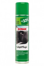 Полироль пластика Sonax Cockpit Pfleger Apple Fresh 344300 400мл