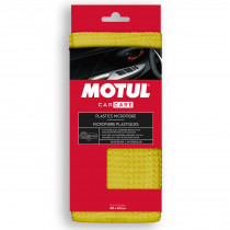 Салфетка для пластика Motul Car Care Plastics Microfibre 110111