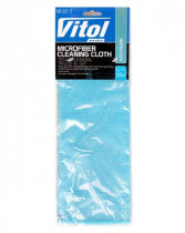 Салфетка Vitol для стекла VR-02L-G