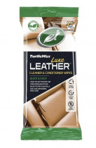 Салфетки для очищения и кондиционирования кожи "Кожа Люкс" Turtle Wax LUXE LEATHER WIPES (24 шт) 54097