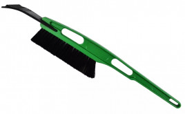 Щетка со скребком 53 см "BRUSH&ICE 18" зеленая, 32309Green-IS