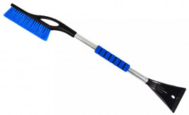 Щетка со скребком 75см "ICE-75" синяя, 32327Blue-IS